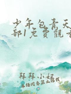 少年包青天第一部1免费观看完整版
