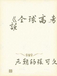 《全球高考》小说
