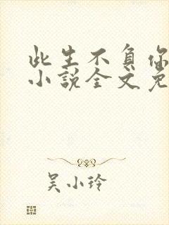 此生不负你情深小说全文免费阅读