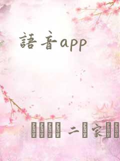 语音app
