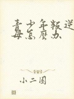 青少年叛逆打父母怎么办