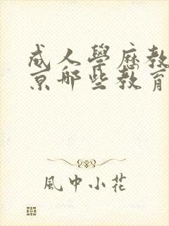 成人学历教育北京哪些教育机构正规