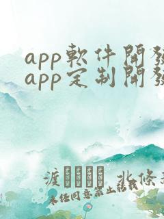 app软件开发app定制开发价格