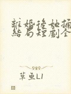 离婚后她捅破天结局短剧全集免费90