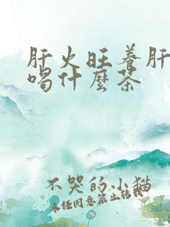 肝火旺养肝护肝喝什么茶
