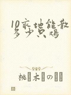 10亩地能散养多少只鸡