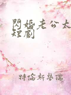 闪婚老公太宠我短剧