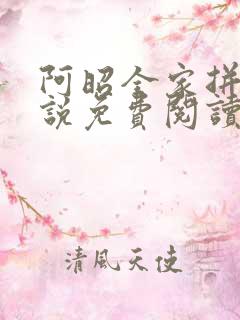 阿昭全家拼凑小说免费阅读无弹窗