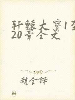 轩辕大宝1至720章全文