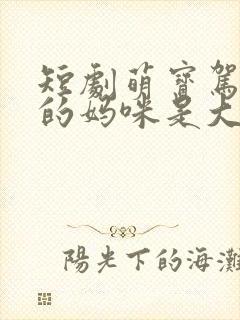 短剧萌宝驾到我的妈咪是大佬免费看