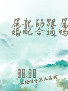 属龙的跟属牛的婚配合适吗