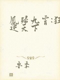 凤归九霄:狂妃逆天下