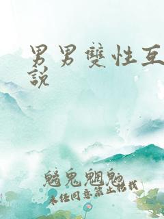 男男双性互攻小说