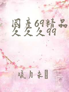 国产69精品久久久久99