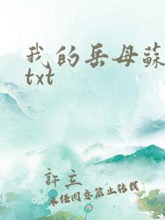 我的岳母苏沛真txt
