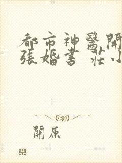 都市神医开局九张婚书 庄小贤