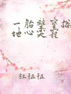 一胎双宝总裁爹地心尖宠