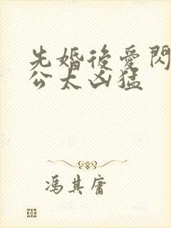 先婚后爱闪婚老公太凶猛