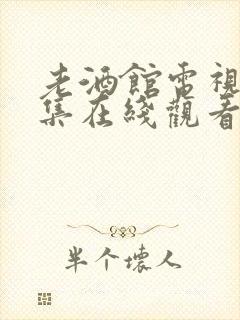 老酒馆电视剧全集在线观看免费高清