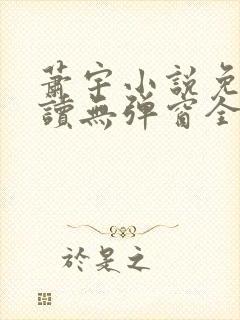 萧宇小说免费阅读无弹窗全文