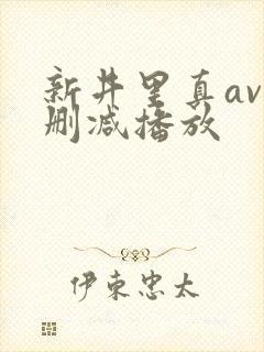 新井里真av无删减播放