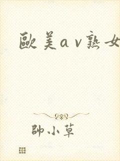 欧美a v熟女