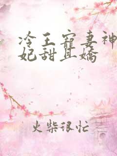 冷王宠妻神医狂妃甜且娇