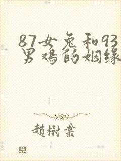 87女兔和93男鸡的姻缘