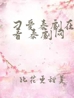 刁爱泰剧在线观看 泰剧网