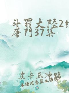 斗罗大陆2绝世唐门37集