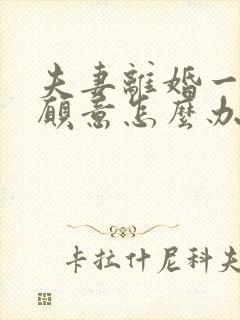 夫妻离婚一方不愿意怎么办