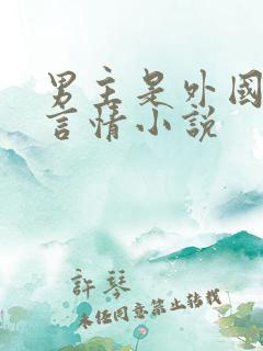 男主是外国人的言情小说