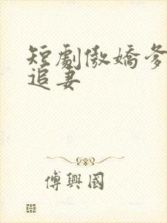 短剧傲娇爹地快追妻
