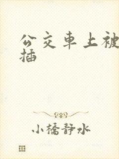 公交车上被轮流插