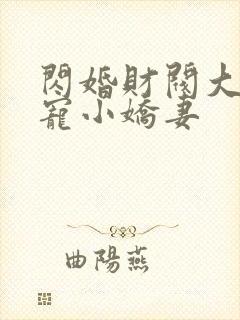 闪婚财阀大叔强宠小娇妻