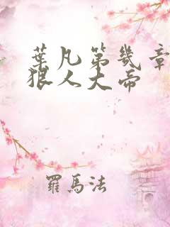 叶凡第几章见到狠人大帝