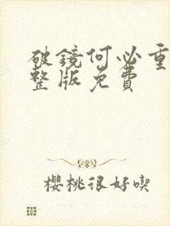 破镜何必重圆完整版免费