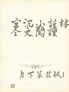 宫沉小说林知意全文阅读