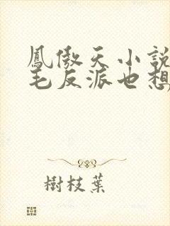 凤傲天小说的黄毛反派也想要幸福