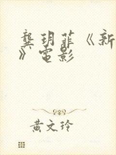 龚玥菲《新金梅》电影
