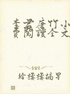 李君唐竹小说免费阅读全文无弹窗