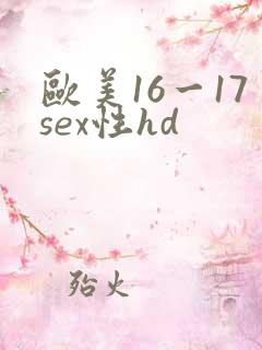 欧美16一17sex性hd