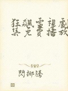 狂飙电视剧40集免费播放国语