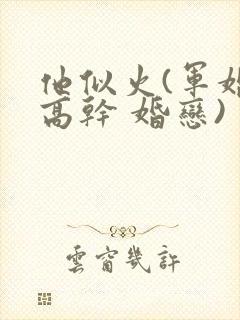 他似火(军婚 高干 婚恋)