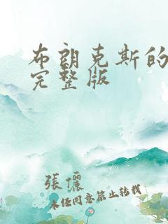 布朗克斯的故事完整版