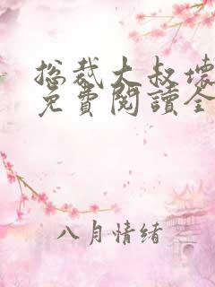 总裁大叔坏坏爱免费阅读全文