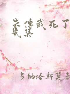 朱传武死了是第几集