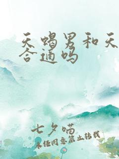 天蝎男和天秤女合适吗