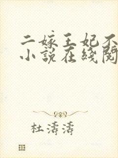 二嫁王妃不好惹小说在线阅读