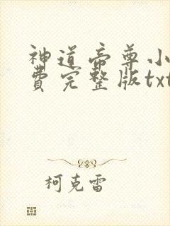 神道帝尊小说免费完整版txt